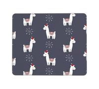 Alfombrilla De Ratón Merry Christmas Mousepad Duraderos Tapete Escritorio Antideslizamiento Mouse Pad para Pc Ordenador Trabajo 25X30CM