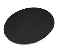 Alfombrilla de ratón moderna de metal y aluminio con base de caucho natural y movimiento suave y preciso para una fácil limpieza. Superficie