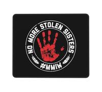 Alfombrilla De Ratón No Más Hermanas Robadas, Indígenas Desaparecidas Y Asesinadas Alfombrilla Gaming Resistente A La Abrasión Lavable Mouse Pad, para Hogar, Portátil, Ordenador, 25x30cm