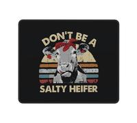 Alfombrilla De Raton No Seas Una Novilla Salada Mouse Pad Superficie Antipolvere Alfombrilla Ratón Portátil Mousepad para Hogar Oficina Home Office XL