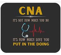 Alfombrilla De Ratón Nurse Nurse CNA Is How Much Love You Put Mouse Pad Protector Mousepad Multifuncional Alfombra Raton para Oficina Pc Ordenador 25X30CM