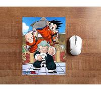 Alfombrilla de Ratón Ordenador Dragon Ball Classic Conjunto Personajes Producto Oficial TOEI Animation PVC | 18x25cm | Productos Originales | Suelo vinilico | Decoración del Hogar | DBC