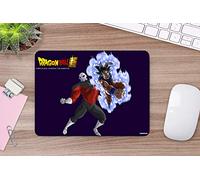 Alfombrilla de Ratón Ordenador Dragon Ball Super Goku vs Jiren Producto Oficial TOEI Animation PVC | 28x21cm | Productos Originales | Moqueta PVC | Suelo vinilico | Decoración del Hogar | DBS