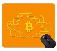 Alfombrilla de ratón Original Personalizada, Alfombrilla de ratón Antideslizante de Dinero Bitcoin Cash