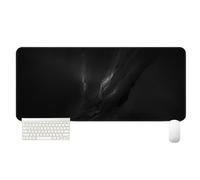 Alfombrilla de ratón paisajística con bordes cosidos a medida, XXL alfombra gruesa de goma antideslizante, lavable y duradera para juegos/oficina (puedes hacer tu propio patrón en cualquier diseño)