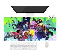 Alfombrilla de ratón para juego Cyberpunk Edgerunners Lucyna 2077, alfombra XXL lavable con bordes reforzados (90 cm x 40 cm x 3 mm), superficie duradera y antideslizante (f)