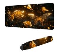 Alfombrilla de Ratón para Juegos Ángel Alfombrilla Ratón XXL 1200 x 600 mm, Mouse Pad Niño Base de Goma Antideslizante, Protector Escritorio Desk Mat, Mejora la Precisión y Velocidad, Regalos H-3472