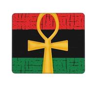 Alfombrilla De Ratón para Juegos Ankh Rojo Y Verde Símbolo De Los Dioses Egipcios Suave Alfombrilla Ratón Duradero Protector De Escritorio para Pc Gamer Juegos 10X12In