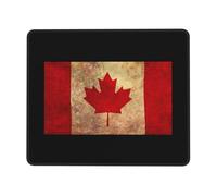 Alfombrilla De Ratón para Juegos Bandera De Canadá Moderno Mouse Pad Antideslizante Gaming Tapete para Mac Gaming Juegos 10X12In