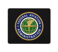Alfombrilla De Ratón para Juegos Perro Marino De La Administración Federal De Aviación De Los Estados Impermeable Alfombrilla Escritorio Antideslizante Tapete Escritorio para Gaming 10X12In