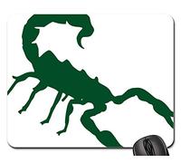 Alfombrilla De Ratón para Juegos, Silueta Escorpión Insecto Negro Aislado Escorpio Mouse Mat Antideslizante Mousepad Ergonómico Alfombrilla Gaming para Oficina Ordenador 25X30Cm