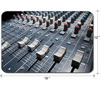 Alfombrilla De Ratón para Juegos, Sound Mixer Low Angle Shot with Shallow Dof Useful For Various Music Alfombrilla De Ratón Alfombrilla Gaming Professional Tapete De Juego 25X30Cm