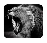 Alfombrilla de ratón para Juegos, The King of Forest - Lion Rectangle - Goma Antideslizante, Alfombrilla para ratón, Alfombrilla de ratón para Juegos