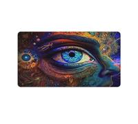 Alfombrilla de ratón para juegos Third Eye Journey para teclado de ordenador 40x75cm alfombrilla de escritorio grande para ordenador portátil bonitos suministros de oficina accesorios de decoración