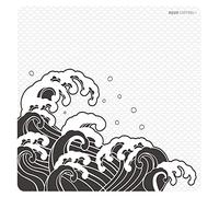 Alfombrilla de ratón para Juegos X-Raypad Aqua Control Plus Wave AC+, Ultra Alta precisión con Velocidad Capacidad de Control, diseñada para Jugadores Fps con Bajos requisitos de dpi