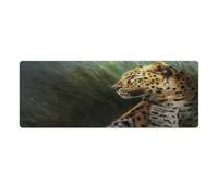 Alfombrilla de ratón para ordenador Calm before The Hunt extragrande 30x80cm con base de goma antideslizante extensible para oficina y hogar