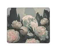 Alfombrilla de Ratón Pequeña 40 x 30 cm - Flores de peonía Mousepad, Alfombrilla Ratón de Neopreno - Gaming Accesorios con Bordes Cosidos, Base de Goma Antideslizante, Oficina Accesorios r-611