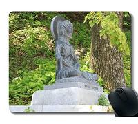 Alfombrilla de ratón personalizada, cada mañana hemos nacido de nuevo. Lo que hacemos hoy es lo que más importa, la alfombrilla de ratón Buda con borde cosido