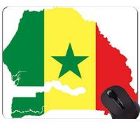 Alfombrilla de ratón Personalizada, Senegal Temas Personalizados Rectángulo Gaming Mouse Pads