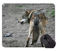 Alfombrilla de ratón personalizada única, Mousepad, lobos frescos que gritan en la luna alfombrillas de ratón