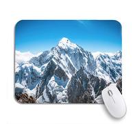 Alfombrilla De Ratón Pico De La Montaña Monte Azul Parque Nacional Everest Himalaya Nepal Mouse Pad Pequeña Cómoda Alfombrilla Ratón Ordenador, para Hogar, Ordenador, 25 x 30cm