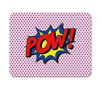 Alfombrilla de ratón 'Popart - Boom! - Kapow! POW! ZAP! BIFF! - Thwack!' MP03 - Alfombrilla para ratón (24 x 19 cm, base de caucho)