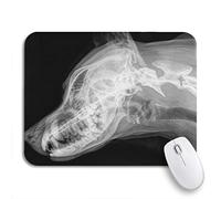 Alfombrilla De Ratón Radiografía Del Cráneo De Un Perro Grande, Vista Lateral Alfombrilla Ratón Ordenador Duraderos Mouse Pad Pequeña, Para Hogar, Portátil, 25 x 30cm