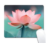 Alfombrilla de ratón Rectangular Personalizada, Lotus, Alfombrilla Antideslizante para Juegos de Goma, Alfombrilla para ratón Duradera y cómoda con un Elegante patrón