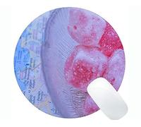 Alfombrilla de ratón redonda para juegos, Alfombrilla de ratón redonda para oficina con temas de delicias turcas