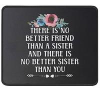 Alfombrilla De Raton Regalos para Hermanas - Cumpleaños para Cuñadas De Hermanos - Divertido Mouse Pad Superficie Antipolvere Alfombrillas Cuadradada Gaming Mousepad para Computadora Pc Hogar XL
