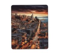 Alfombrilla De Raton San Francisco Mouse Pad Antideslizante Alfombrilla Ratón Portátil Alfombrillas Cuadradada para Oficina Computadora Hogar S