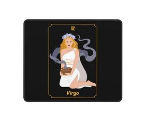 Alfombrilla De Ratón Signo Del Zodiaco Virgo Alfombrilla De Ratón Especial Para Gamers Mouse Pad Suave Mousepad Para Oficina Pc Trabajo 25X30Cm
