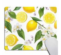 Alfombrilla de ratón Smooffly Gaming personalizada, diseño de diente de león sobre fondo de madera vintage, rectangular, antideslizante, de goma