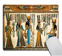 Alfombrilla de ratón Smooffly Gaming personalizada, diseño de diente de león sobre fondo de madera vintage, rectangular, antideslizante, de goma