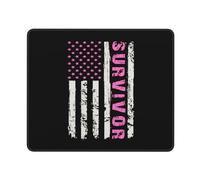 Alfombrilla De Ratón Sobreviviente De Cáncer De Mama Mousepad Lavable Alfombrilla Gaming para Ratón Portátil Protector Escritorio para Escritorio Ordenador Trabajo Computadora 25X30Cm