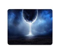 Alfombrilla de ráton Space Planets, Alfombrilla de ratón de Juego, Alfombrillas de ratón Planeta Sci-Fi Escena de Espacio Alfombrilla de ráton de Goma Antideslizante Trabajar y Jugar