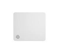 SteelSeries QcK Alfombrilla Gaming Grande - Blanco - Base Antideslizante - Seguimiento y Estabilidad Top - Optimizada para sensores - 450mm x 400mm - FPS, MOBA, RTS, MMO