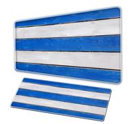 Alfombrilla de ratón Striped, XXL mousepad, clear stripes, high-definition, anti slip rubbermousepad, sewn edge mousepad, large-sized deskpad for officegames, Alfombras de ratón para gamers para PC (C