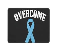 Alfombrilla De Raton Superar La Conciencia sobre El Cáncer De Próstata Alfombrillas Cuadradada Gaming Alfombrillas con Base De Goma Alfombrilla Ratón para Oficina Computadora Hogar S