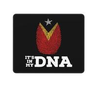 Alfombrilla De Ratón Timor Oriental Está En Mi ADN Protector Escritorio Duradera Gaming Tapete Suave Accesorio Escritorio para Oficina Juegos Escritorio 25X30Cm