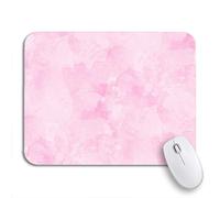 Alfombrilla De Ratón Tinte Púrpura Pastel Rosa Acuarela Vieja Corbata Abstracta Alfombrilla Raton Duraderos Mouse Pad Pequeña, para Oficina, Ordenador, 25 x 30cm