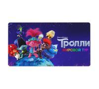 Alfombrilla de ratón Trolls World Tour, alfombrilla de ratón grande, alfombrillas de ratón, accesorios de oficina, accesorios de escritorio, 15.8