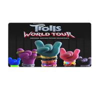 Alfombrilla de ratón Trolls World Tour, alfombrilla de ratón grande, alfombrillas de ratón, accesorios de oficina, accesorios de escritorio, 15.8