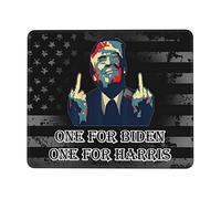 Alfombrilla De Ratón Trump 2024, Que Le Jodan A Biden Alfombrilla Ratón Ordenador con Bordes Cosidos Mouse Pad Pequeña, para Hogar, Oficina, 25x30cm