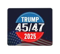 Alfombrilla De Ratón Trump 45 47 2025 Presidente Alfombrilla Gaming Duraderos Mouse Pad Pequeña, para Ordenador, Hogar, 25x30cm