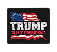 Alfombrilla De Ratón Trump Sigue Siendo Mi Presidente Alfombrilla Ratón Ordenador Lavable Mouse Pad Pequeña, para Oficina, Ordenador, 25x30cm