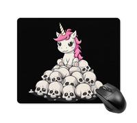 Alfombrilla De Raton Unicornio Asesino Mousepad Superficie Antipolvere Mouse Pad Gaming Alfombrillas Cuadradada para Computadora Home Office Pc S