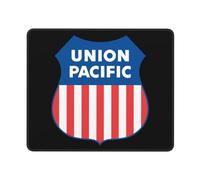 Alfombrilla De Ratón Union Pacific Railroad Mousepad Duraderos Alfombra Raton Multifuncional Mouse Pad para Trabajo Ordenador Pc 25X30CM