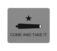 Alfombrilla De Raton Ven Y Tómalo Bandera De Gonzales Batalla De Texas Alfombrillas Superficie Antipolvere Mousepad Impermeable Alfombrilla Ratón para Oficina Home Office Computadora XL