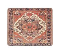 Alfombrilla De Ratón Vintage Antiguo Oriental Turco Bohemio Alfombra Escritorio Impermeable Alfombrilla De Ratón Lavable Alfombrilla para Hogar Ordenadores Juegos 25X30Cm